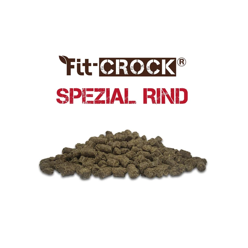 cdVet Fit-Crock Spezial Rind – Kaltgepresstes Premium-Trockenfutter für ernährungssensible Hunde mit Verdauungsproblemen