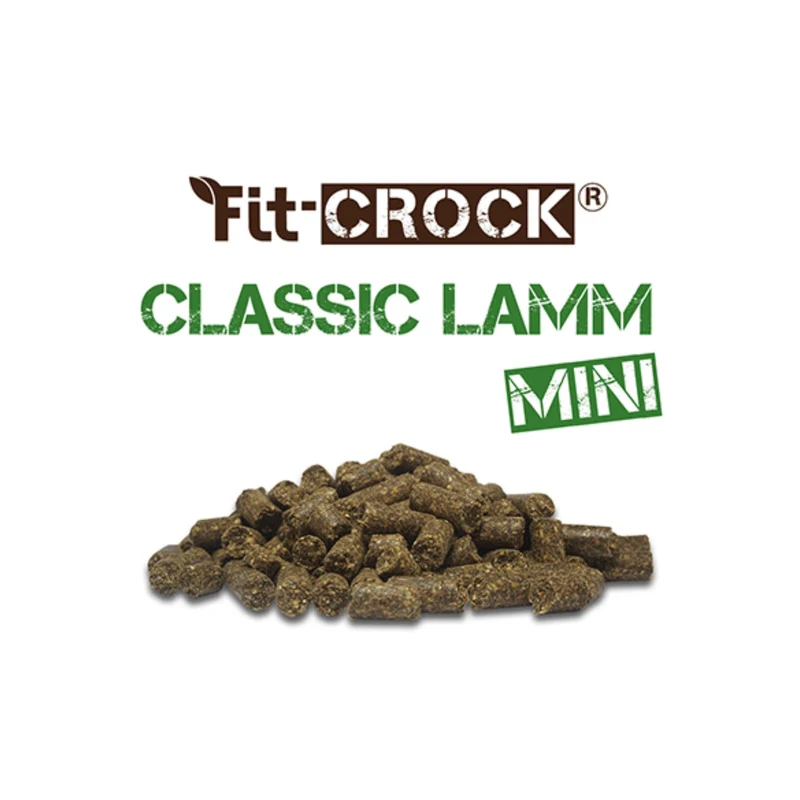 cdVet Fit-Crock Classic Lamm Mini – Kaltgepresstes Trockenfutter für kleine Hunde mit empfindlicher Verdauung