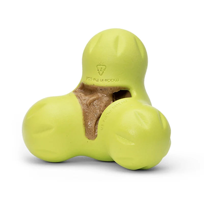 West Paw Zogoflex Tux - Robustes Kauspielzeug & Wurfspielzeug für aktive Hunde | Schwimmfähig & befüllbar mit Leckerlis