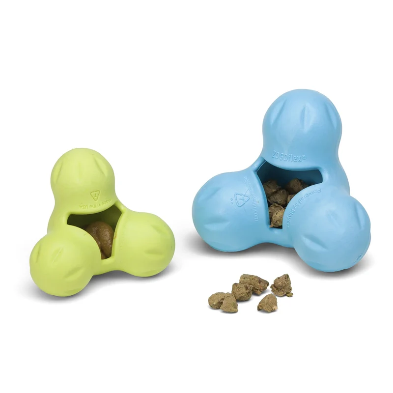 West Paw Zogoflex Tux - Robustes Kauspielzeug & Wurfspielzeug für aktive Hunde | Schwimmfähig & befüllbar mit Leckerlis