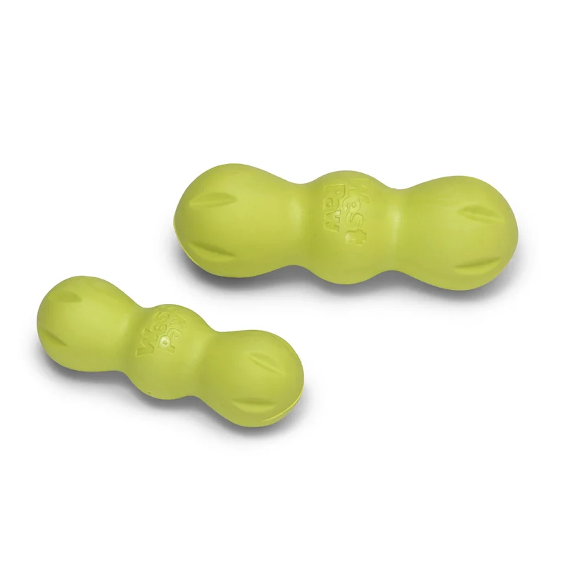 West Paw Zogoflex Rumpus – Robustes Hundespielzeug für Power-Kauer, schwimmfähig & zahnschonend