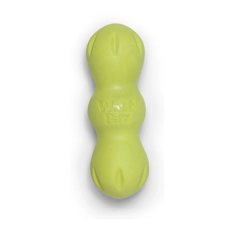 West Paw Zogoflex Rumpus – Robustes Hundespielzeug für Power-Kauer, schwimmfähig & zahnschonend