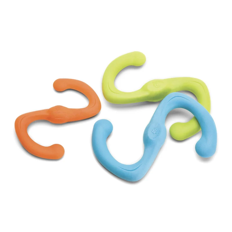 West Paw Zogoflex Bumi – Interaktives Zerrspielzeug für aktive Hunde | Robust, flexibel & perfekt für Apportieren