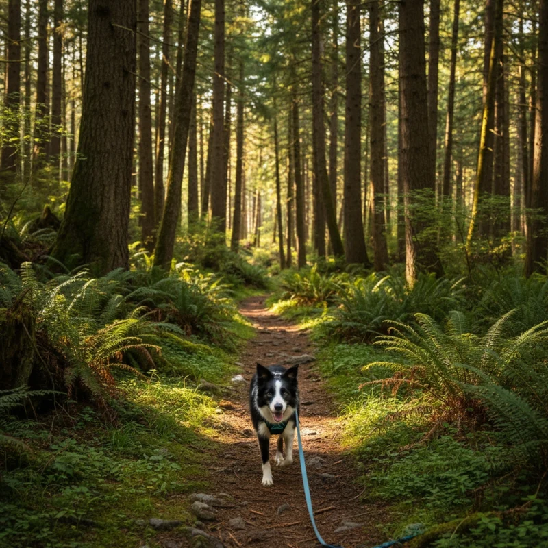 Ruffwear Hi & Light Harness – Ultraleichtes Hundegeschirr für aktive Hunde, atmungsaktiv, reflektierend & schnelltrocknend