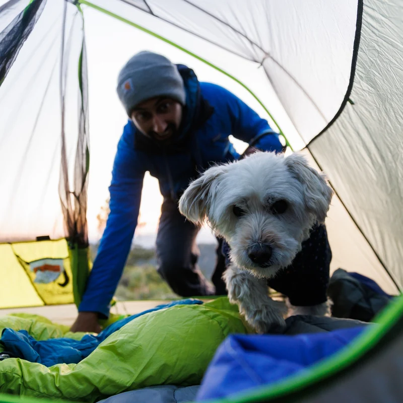 Ruffwear Highlands Sleeping Bag – Isolierter Hundeschlafsack für warme, trockene Nächte beim Camping & Trekking