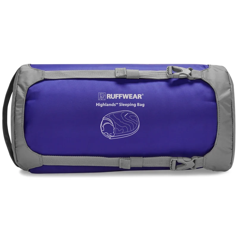 Ruffwear Highlands Sleeping Bag – Isolierter Hundeschlafsack für warme, trockene Nächte beim Camping & Trekking