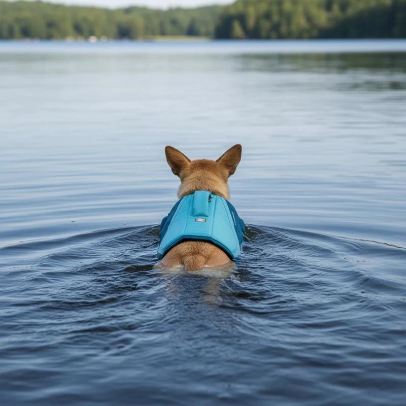 Ruffwear Float Coat Hundeschwimmweste – Maximaler Auftrieb & Rettungsgriff für sicheres Schwimmen, Wassersport & Bootstouren mit deinem Hund