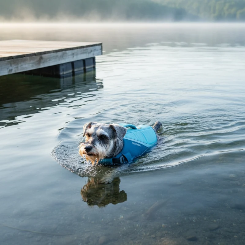 Ruffwear Float Coat Hundeschwimmweste – Maximaler Auftrieb & Rettungsgriff für sicheres Schwimmen, Wassersport & Bootstouren mit deinem Hund