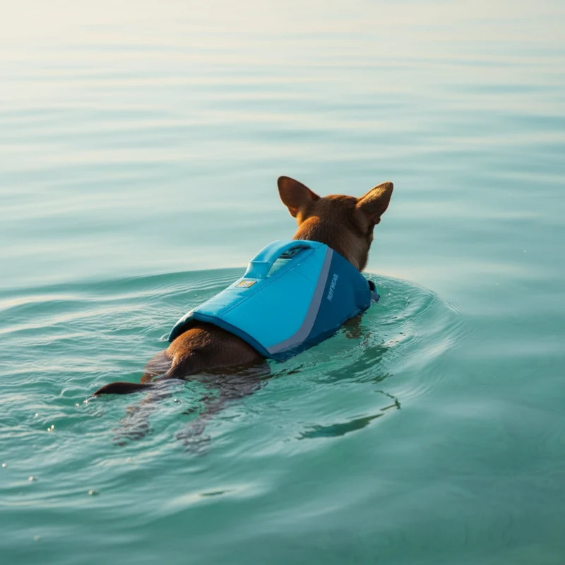 Ruffwear Float Coat Hundeschwimmweste – Maximaler Auftrieb & Rettungsgriff für sicheres Schwimmen, Wassersport & Bootstouren mit deinem Hund