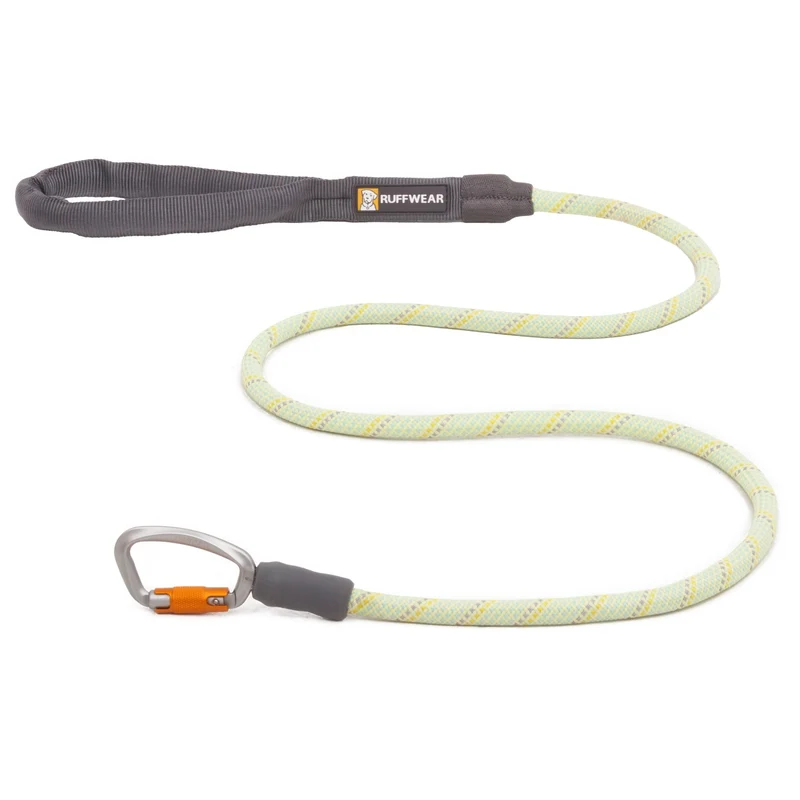 Ruffwear Knot-a-Leash – Reflektierende Hundeleine aus Kletterseil mit Sicherheitskarabiner für aktive Hunde & Outdoor-Abenteuer