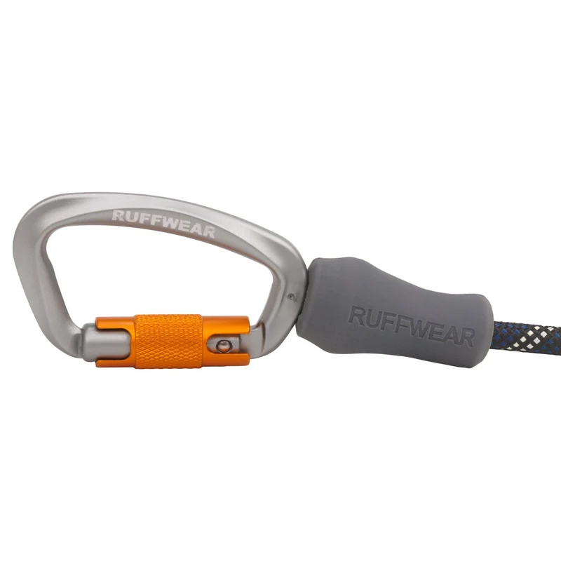 Ruffwear Knot-a-Leash – Reflektierende Hundeleine aus Kletterseil mit Sicherheitskarabiner für aktive Hunde & Outdoor-Abenteuer
