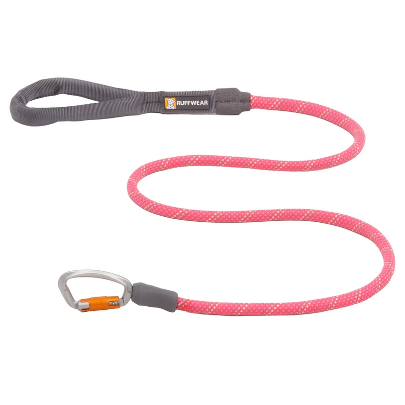 Ruffwear Knot-a-Leash – Reflektierende Hundeleine aus Kletterseil mit Sicherheitskarabiner für aktive Hunde & Outdoor-Abenteuer