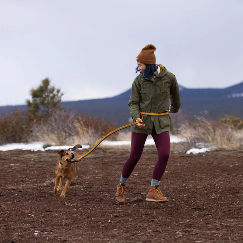 Ruffwear Roamer Leash – Premium Joggingleine mit Hüftgurt für freihändiges Laufen, verstellbare Länge, reflektierende Elemente & Tasche für aktive Hunde