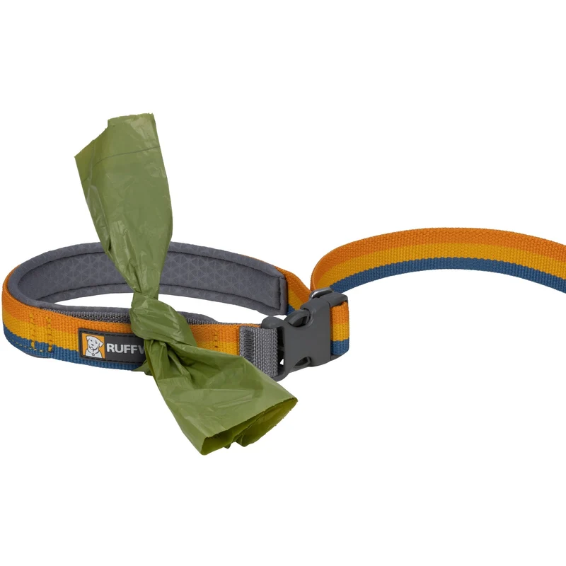 Ruffwear Roamer Leash – Premium Joggingleine mit Hüftgurt für freihändiges Laufen, verstellbare Länge, reflektierende Elemente & Tasche für aktive Hunde