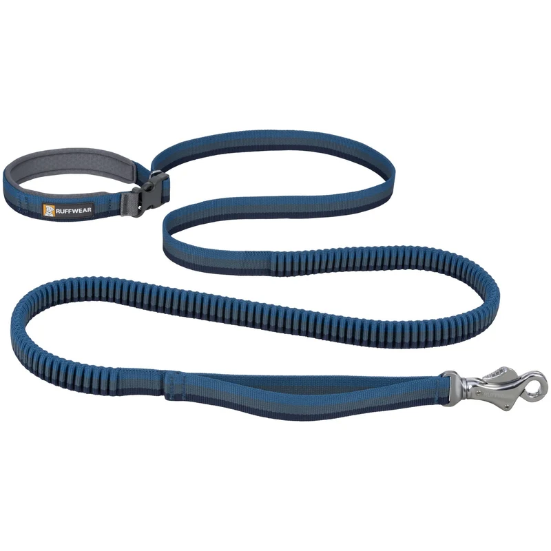 Ruffwear Roamer Leash – Premium Joggingleine mit Hüftgurt für freihändiges Laufen, verstellbare Länge, reflektierende Elemente & Tasche für aktive Hunde