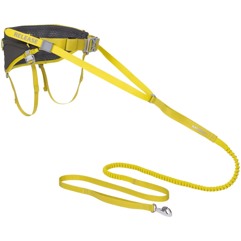 Ruffwear Omnijore Joring System – Komplettset für Canicross, Bikejöring & Skijöring mit ergonomischem Zuggeschirr und elastischer Zugleine für aktive Hunde