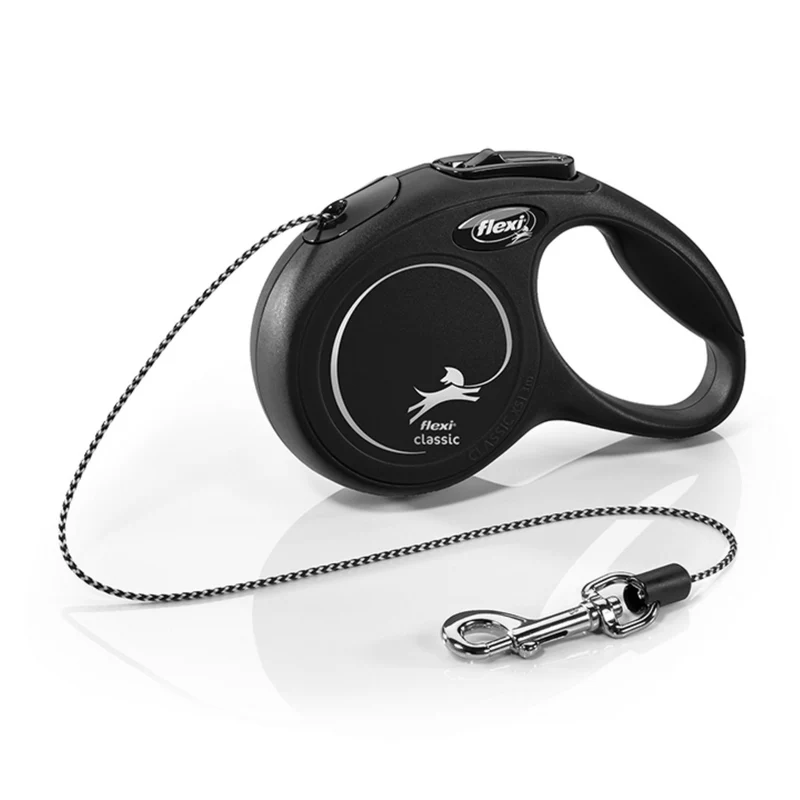 Flexi New Classic Seilleine – Flexible Hundeleine mit Bremssystem für maximale Bewegungsfreiheit und Kontrolle