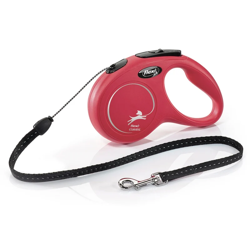 Flexi New Classic Seilleine – Flexible Hundeleine mit Bremssystem für maximale Bewegungsfreiheit und Kontrolle