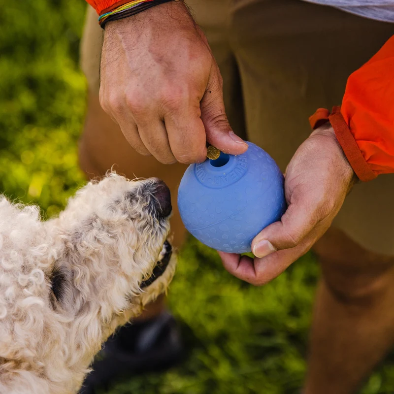 Ruffwear Huckama – Unzerstörbares Naturkautschuk-Hundespielzeug für aktive Hunde, die Herausforderung lieben