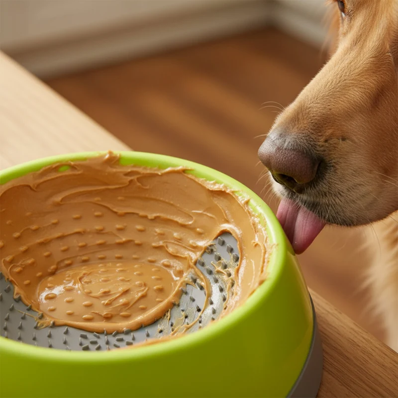 LickiMat OH Bowl – Anti-Schling Hundenapf für langsames Fressen