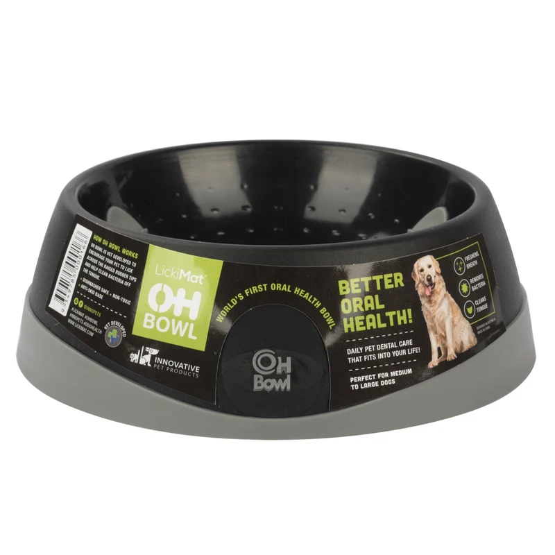 LickiMat OH Bowl – Anti-Schling Hundenapf für langsames Fressen