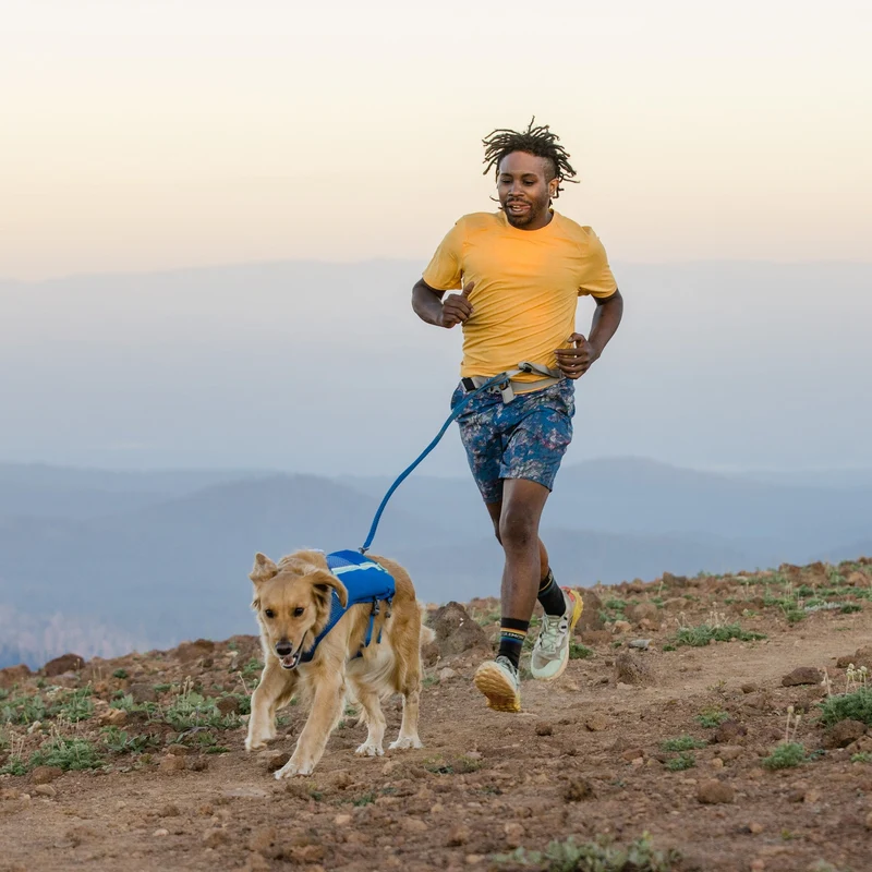 Ruffwear Trail Runner Belt – Premium-Laufgürtel für freihändiges Joggen mit Hund, ergonomisch gepolstert mit Leckerlitasche und sicherer Leinenbefestigung