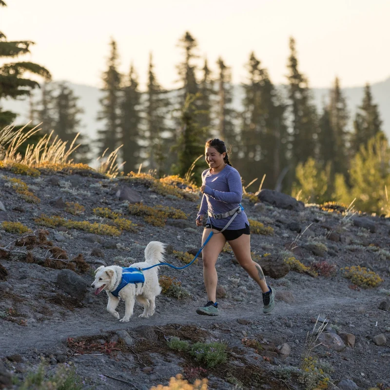 Ruffwear Trail Runner Belt – Premium-Laufgürtel für freihändiges Joggen mit Hund, ergonomisch gepolstert mit Leckerlitasche und sicherer Leinenbefestigung