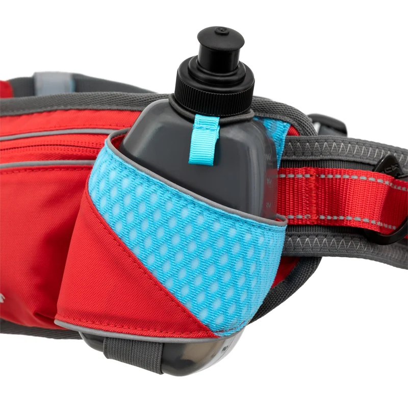 Kurgo On-Trail Running Belt – Freihändiger Laufgürtel mit Reflektoren für sicheres Joggen mit Hund, verstellbar & wasserabweisend