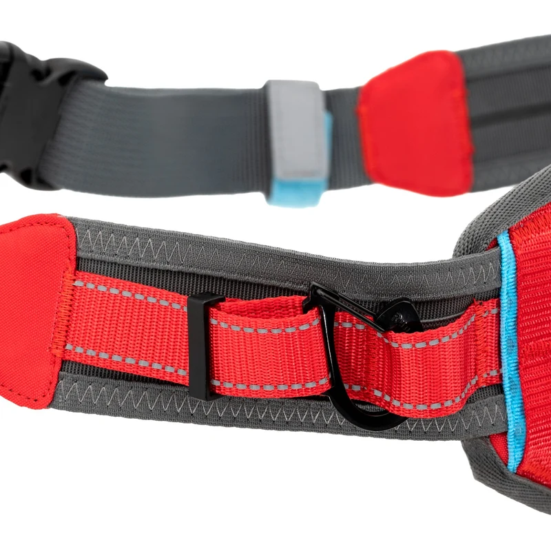 Kurgo On-Trail Running Belt – Freihändiger Laufgürtel mit Reflektoren für sicheres Joggen mit Hund, verstellbar & wasserabweisend