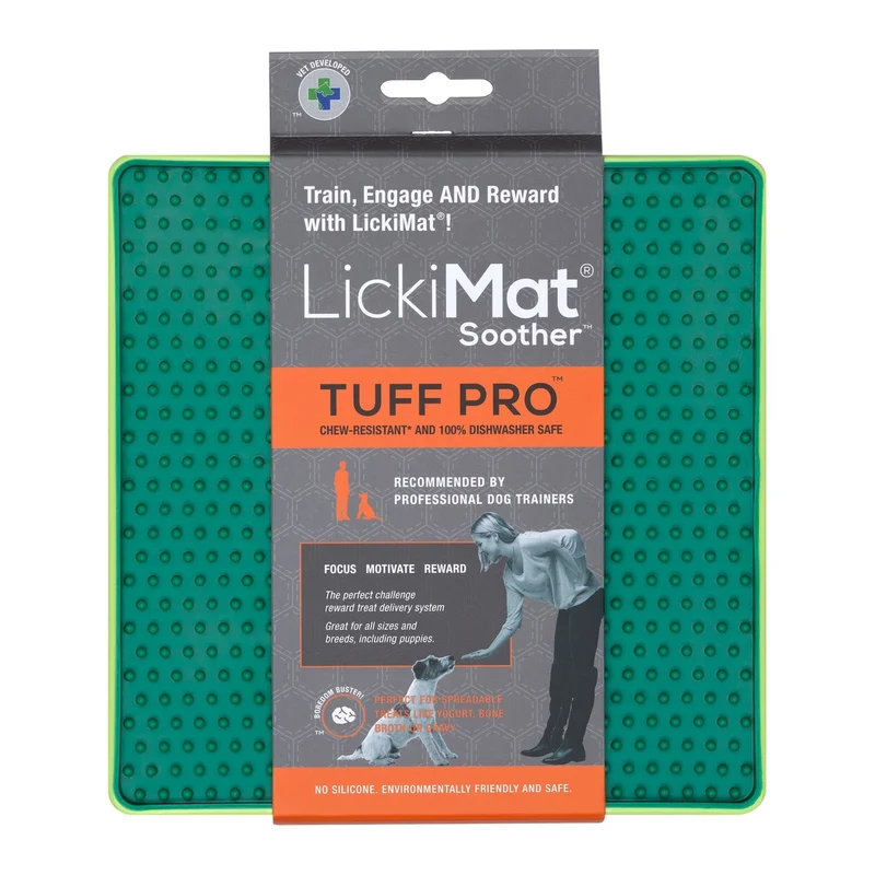 LickiMat Soother Tuff Pro – Beruhigende Schleckmatte für ängstliche Hunde (extra robust)