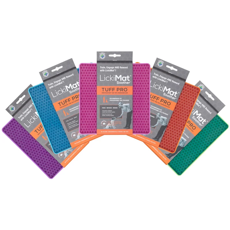 LickiMat Soother Tuff Pro – Beruhigende Schleckmatte für ängstliche Hunde (extra robust)