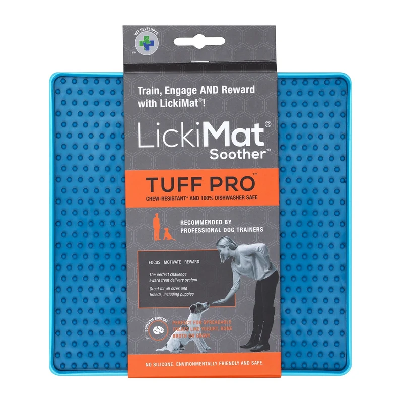 LickiMat Soother Tuff Pro – Beruhigende Schleckmatte für ängstliche Hunde (extra robust)