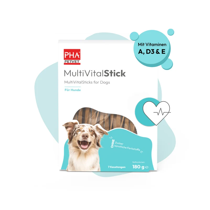 PHA MultiVitalStick für Hunde - 3 Packungen zu je 7 Stück