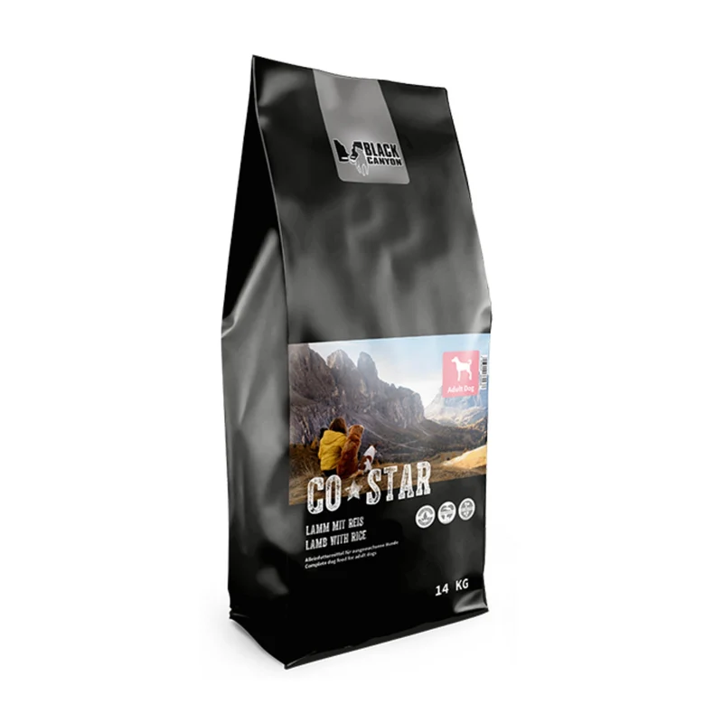 Black Canyon CoStar Adult Lamm & Reis – Premium Trockenfutter für erwachsene Hunde mit frischem Lammfleisch, Superfoods & Gelenkunterstützung
