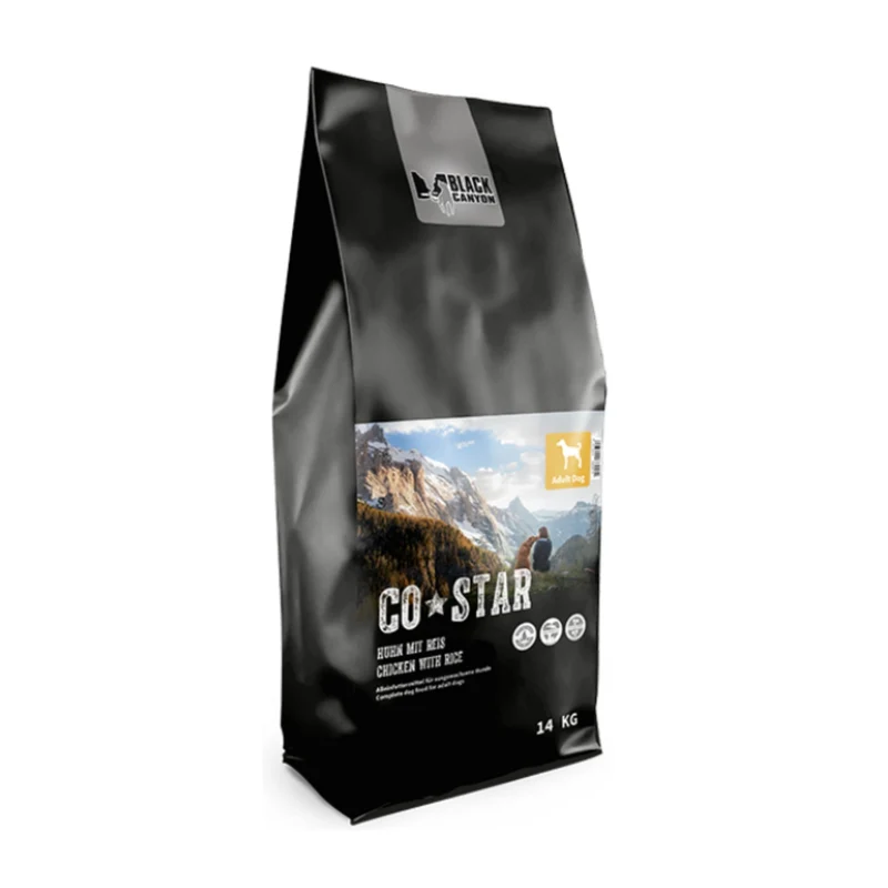 Black Canyon CoStar Adult Huhn & Reis – Premium Trockenfutter für ausgewachsene Hunde mit leicht verdaulicher Rezeptur für gesundes Fell, starke Muskeln & optimale Verdauung