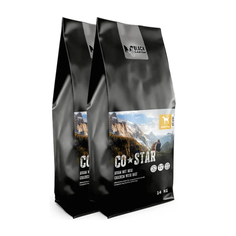 Black Canyon CoStar Adult Huhn & Reis – Premium Trockenfutter für ausgewachsene Hunde mit leicht verdaulicher Rezeptur für gesundes Fell, starke Muskeln & optimale Verdauung
