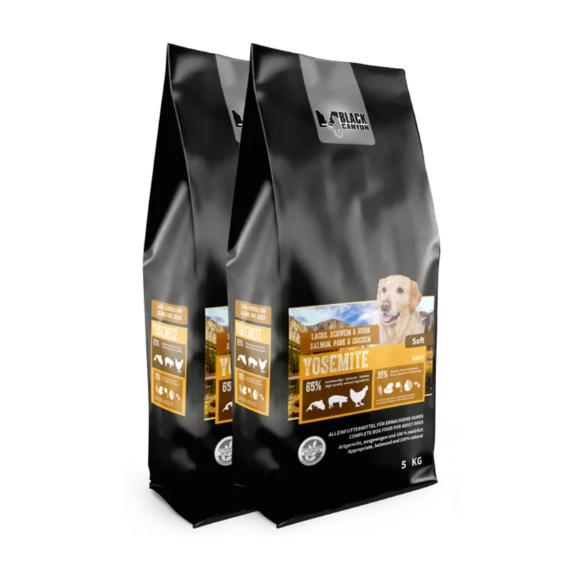 Black Canyon Yosemite Soft – Premium Hundefutter mit zartem Lachs, Schwein & Huhn für anspruchsvolle Vierbeiner