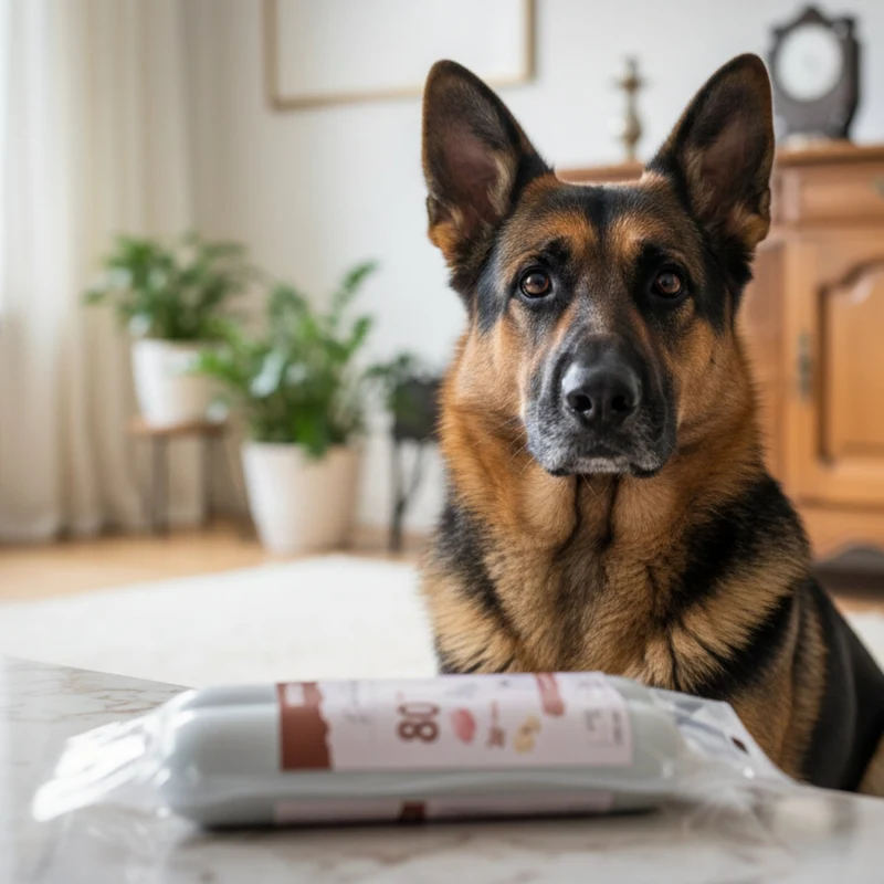Perro Delikatessrolle No.1 Pferd & Kartoffel – Hypoallergen, Getreidefrei, 80% Frischfleisch