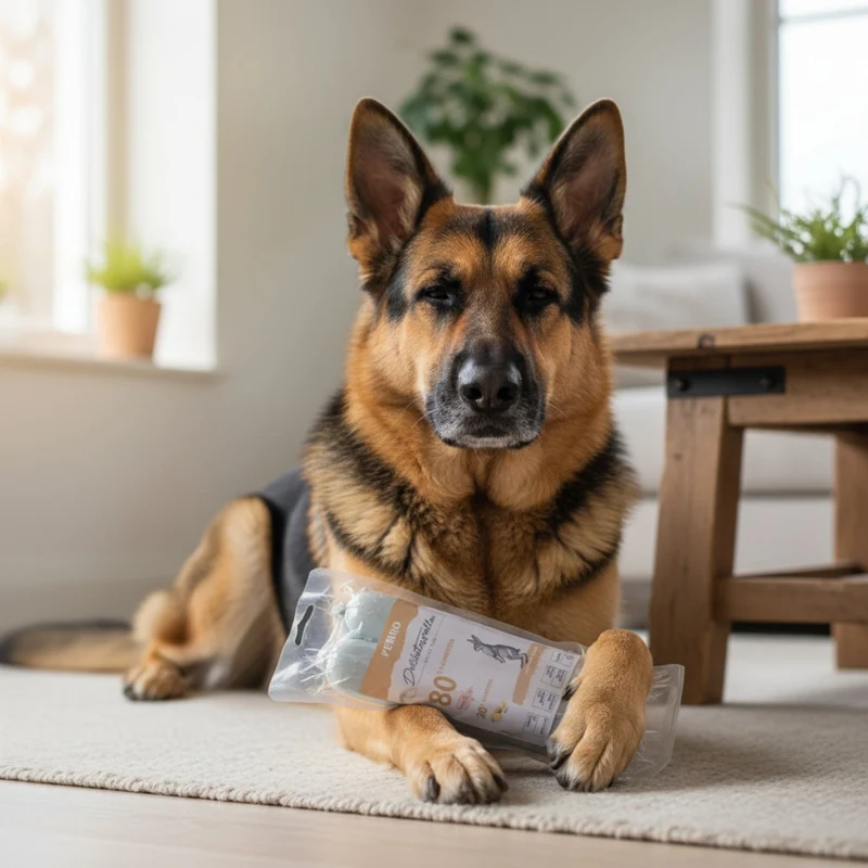Perro Delikatessrolle No.1 Kaninchen & Kartoffel – Premium Hundewurst mit 80% Frischfleisch, getreidefrei & hypoallergen für sensible Hunde
