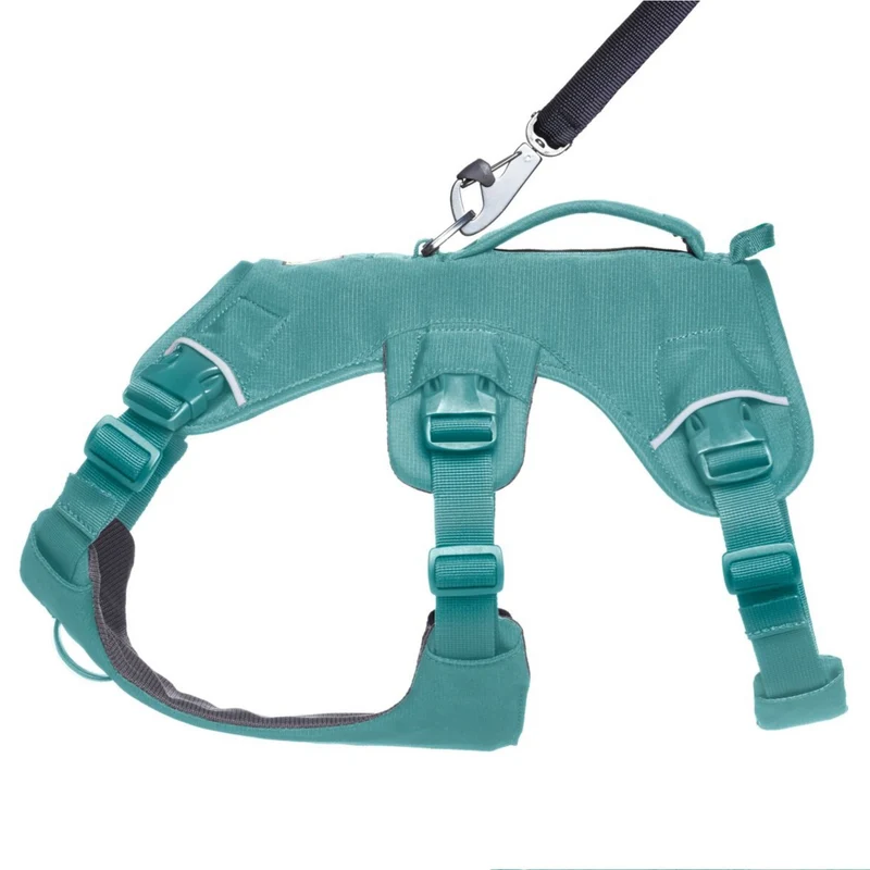 Ruffwear Web Master Harness Hundegeschirr – Ausbruchsicheres Premium-Sicherheitsgeschirr mit 4 Anpassungspunkten für maximale Kontrolle bei Wanderungen, Training & Alltag