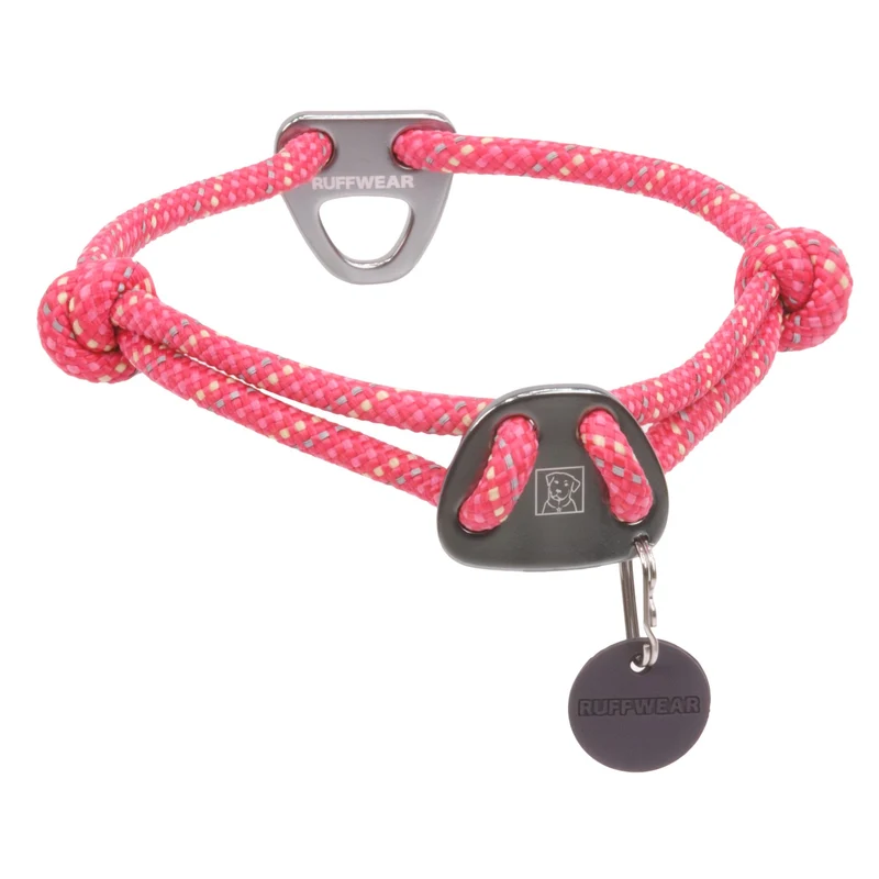 Ruffwear Knot-a-Collar – Reflektierendes Premium-Hundehalsband aus robustem Kletterseil für aktive Hunde