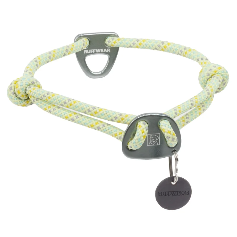 Ruffwear Knot-a-Collar – Reflektierendes Premium-Hundehalsband aus robustem Kletterseil für aktive Hunde