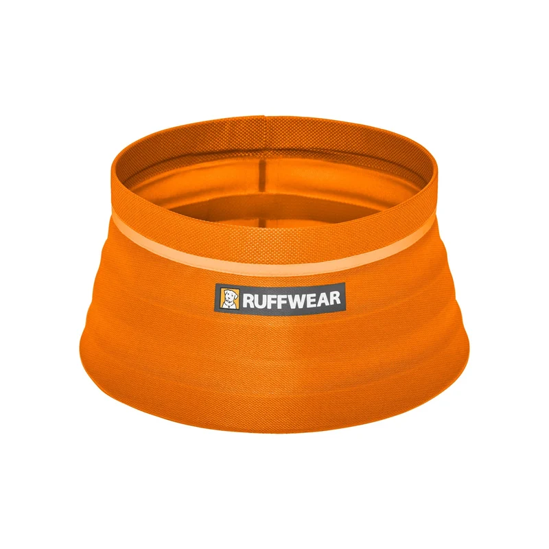 Ruffwear Bivy Bowl – Faltbarer, wasserdichter Hundenapf für Outdoor-Abenteuer, Wandern & Reisen | Platzsparend & Auslaufsicher