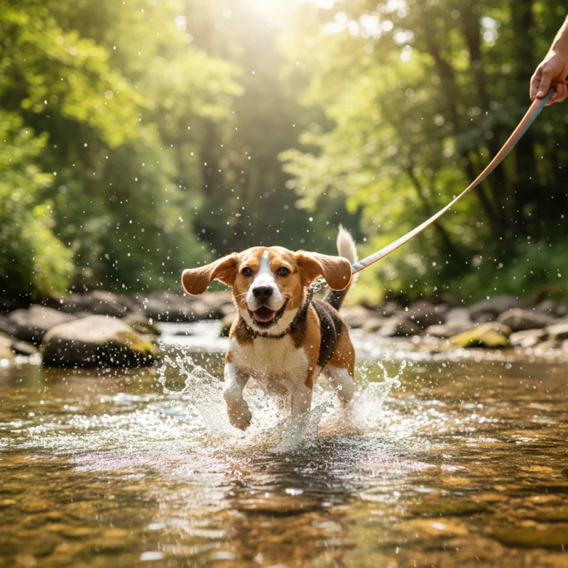 Ruffwear Front Range Leash - Premium Hundeleine mit gepolstertem Griff für maximale Kontrolle und Komfort bei jedem Abenteuer