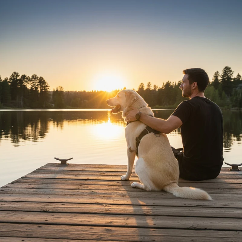 Ruffwear Front Range Harness – Premium Hundegeschirr mit Brustring gegen Ziehen, gepolstert für maximalen Komfort bei Spaziergängen & Outdoor-Abenteuern