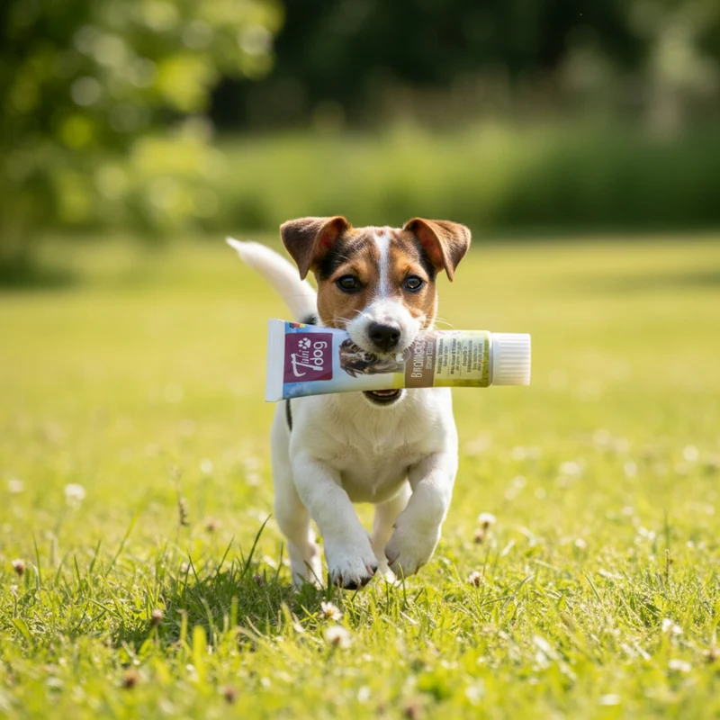 TubiDog Baconcreme – Cremige Belohnungspaste mit unwiderstehlichem Bacon-Geschmack für Training, Medikamentengabe & Bindung