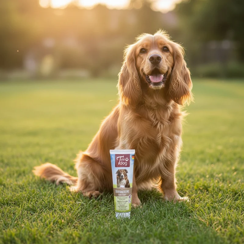 TubiDog Baconcreme – Cremige Belohnungspaste mit unwiderstehlichem Bacon-Geschmack für Training, Medikamentengabe & Bindung