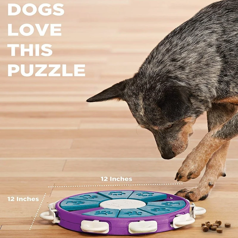 Nina Ottosson Dog Twister – Interaktives Intelligenzspielzeug gegen Langeweile & Unterforderung (Level 3)