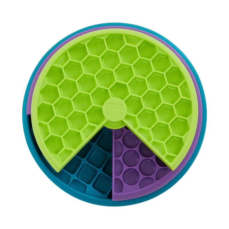 Nina Ottosson Lickin' Layers – Interaktives Intelligenzspielzeug & Slow Feeder gegen Langeweile, Stress & Schlingfütterung (Level 2)