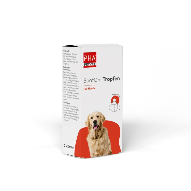 PHA Spot-onTropfen für Hunde 2 x 2 ml - 3 Stück